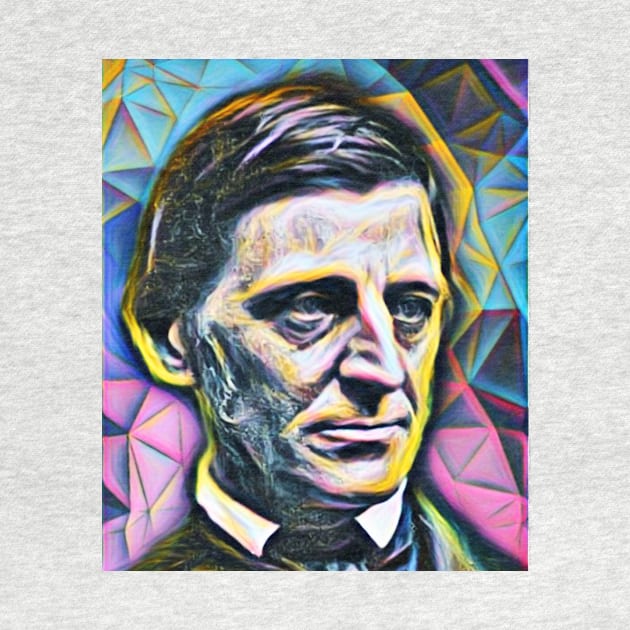 Ralph Waldo Emerson Portrait | Ralph Waldo Emerson Artwork 2 by JustLit